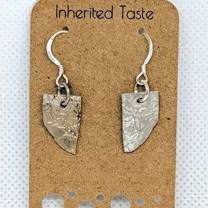 Handcrafted Sterling Silver Drop Earrings